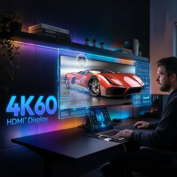 注文コード:03438746 USB-C to PD100W+HDMI+USB 3in1 マルチアダプター - j5 create