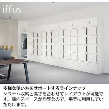 注文コード:03478418,03477499,03472231,03471942 パーソナルロッカー イフス ドック型 <配送時組立サービス付> - イトーキ