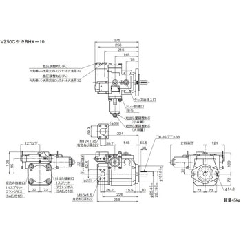 注文コード:03492680 ピストンポンプVZシリーズ - ダイキン工業