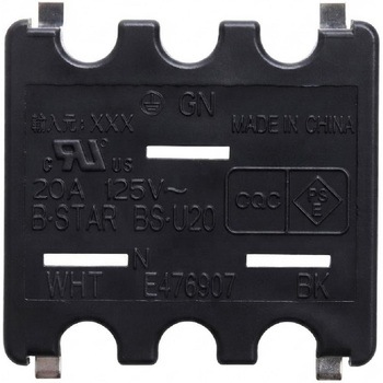 注文コード:03567799 パネルマウントAC電源コンセント(接地2P 15A/125V,20A/125V,20A/250V) - bitstrong(ビットストロング)