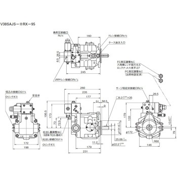 注文コード:03585676 ピストンポンプVシリーズ - ダイキン工業