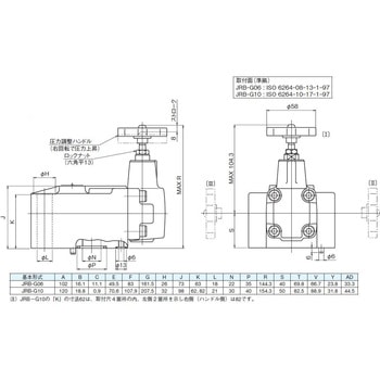 注文コード:03593997 圧力制御弁パイロット作動形リリーフ弁 - ダイキン工業