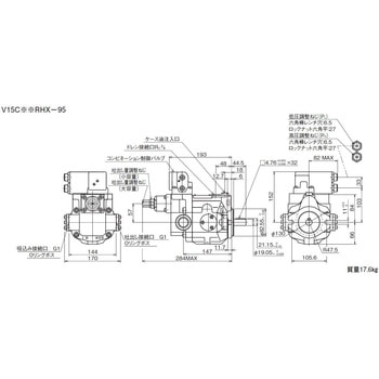 注文コード:03594137 ピストンポンプVシリーズ - ダイキン工業