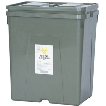 注文コード:03681741 WETSPAIL(ウエッツペール) 70L 医療廃棄物処理容器 24-3118-03 日本シューター MCB 70L - 日本シューター