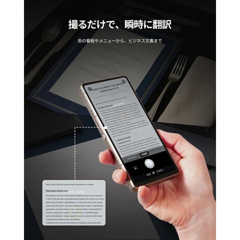 注文コード:03681890 iFLYTEK AI翻訳機 Dual-ScreenAITranslator - iFLYTEK(アイフライテック)