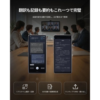 注文コード:03681890 iFLYTEK AI翻訳機 Dual-ScreenAITranslator - iFLYTEK(アイフライテック)