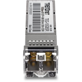注文コード:03681996 10GBASE-SR SFP+ マルチモードLCモジュール(300m/DDM) - TRENDnet