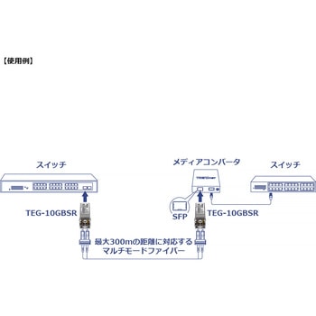 注文コード:03681996 10GBASE-SR SFP+ マルチモードLCモジュール(300m/DDM) - TRENDnet