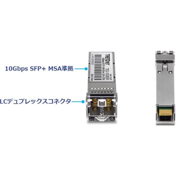 注文コード:03681996 10GBASE-SR SFP+ マルチモードLCモジュール(300m/DDM) - TRENDnet
