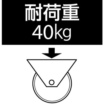 注文コード:03718705 50x 18mm ソリッドラバー車輪 - エスコ