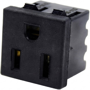 注文コード:03764106 パネルマウントAC電源コンセント(接地2P 15A/125V,20A/125V,20A/250V) - bitstrong(ビットストロング)