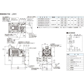 注文コード:03766818,03767351,03767737,03768410,03768437 油圧ユニット可変ベーンパック - ダイキン工業