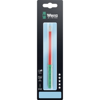 注文コード:03774606 絶縁トルクスドライバービット ステンレス製 (クラフトフォームコンパクト) - Wera