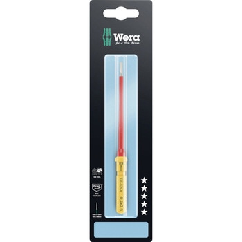 注文コード:03774719 絶縁マイナスドライバービット ステンレス製 (クラフトフォームコンパクト) - Wera