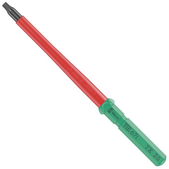 注文コード:03775060 絶縁トルクスドライバービット (クラフトフォームコンパクト) - Wera