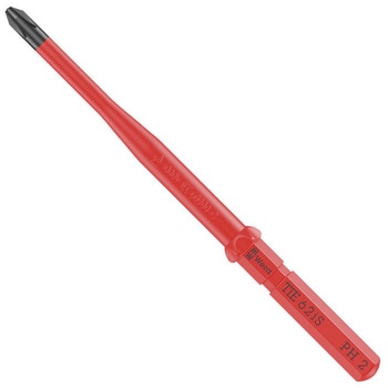 注文コード:03775121 絶縁プラスドライバービット 先細型 (クラフトフォームコンパクト) - Wera