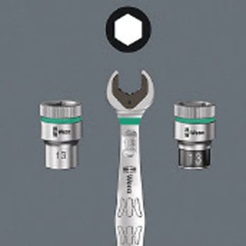 注文コード:03774999 ディープインパクターソケットセット レール付き - Wera