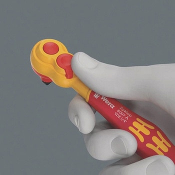注文コード:03775848 絶縁ラチェット レバー式 (ZYKLOP) - Wera
