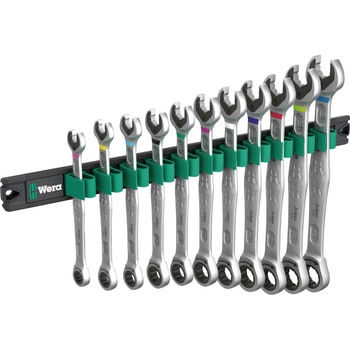 注文コード:03775252 コンビネーションレンチセット レール付 (JOKER ) - Wera