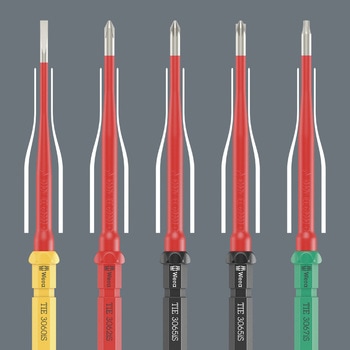 注文コード:03774771 絶縁 差替式ドライバー ブレードセット ステンレス製 (クラフトフォーム) - Wera