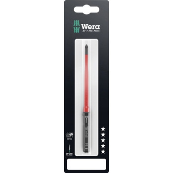 注文コード:03775322 絶縁ポジドライバービット 先細型 (クラフトフォームコンパクト) - Wera