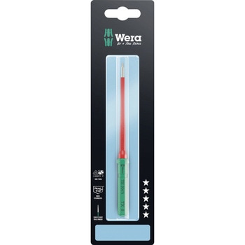 注文コード:03775376 絶縁トルクスドライバービット ステンレス製 (クラフトフォームコンパクト) - Wera
