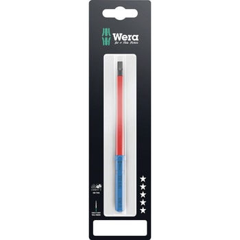 注文コード:03775410 絶縁ヘックスプラスドライバービット (クラフトフォームコンパクト) - Wera