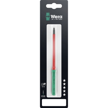 注文コード:03775586 絶縁トルクスドライバービット (クラフトフォームコンパクト) - Wera