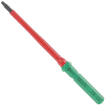 注文コード:03775586 絶縁トルクスドライバービット (クラフトフォームコンパクト) - Wera