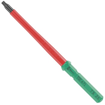 注文コード:03775742 絶縁トルクスドライバービット (クラフトフォームコンパクト) - Wera