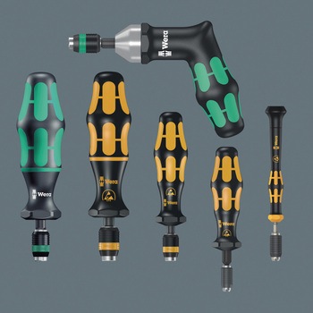 注文コード:03775900,03775839,03776977 トルクドライバー(プリセット) - Wera