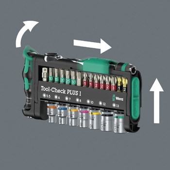 注文コード:03775209 ツールセット (手動・電動ドライバー用) - Wera