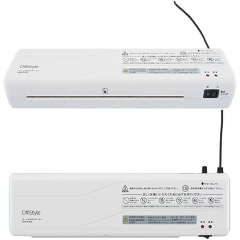 注文コード:03803087 パーソナルラミネーター 時短予熱 2本ローラー - オーム電機