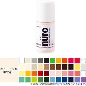 注文コード:03896377 ヌーロ 水性工作用塗料(つやあり・ラメ・メタル・蛍光つや消し) カンペハピオ