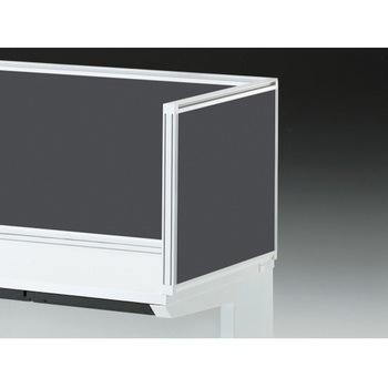 注文コード:03928009 CZR 共通オプション 机上サイドパネルD600用 H450 布地C<配送時組立サービス付> イトーキ