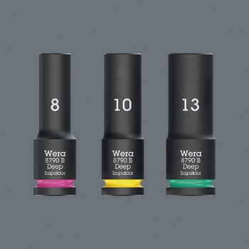 注文コード:03942351 ディープインパクトソケットセット フォーム付 - Wera
