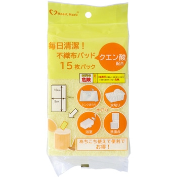 毎日清潔不織布パッド クエン酸配合 K.K物産