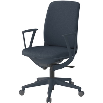 注文コード:03977246 トルテUチェア ハイバック 固定肘 布地CF ナイロンキャスター<配送時組立サービス付> イトーキ