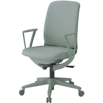 注文コード:03977255 トルテUチェア ハイバック 固定肘 布地CF ナイロンキャスター<配送時組立サービス付> イトーキ