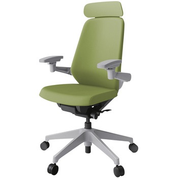 注文コード:03989871 ノートチェア エクストラハイバック 可動肘 ランバーサポート付 クロスPV ナイロンキャスター<配送時組立サービス付> イトーキ