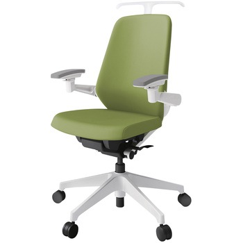 注文コード:03990187 ノートチェア ハイバック 可動肘 ハンガー ランバーサポート付 クロスPV ナイロンキャスター<配送時組立サービス付> イトーキ