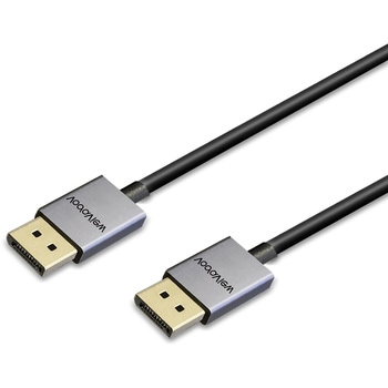 極細 DisplayPort ケーブル ケーブル太さ 3.6mm Vodaview
