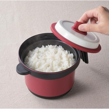 注文コード:04128456 電子レンジ専用調理器具スピードクック マルチポット - パール金属