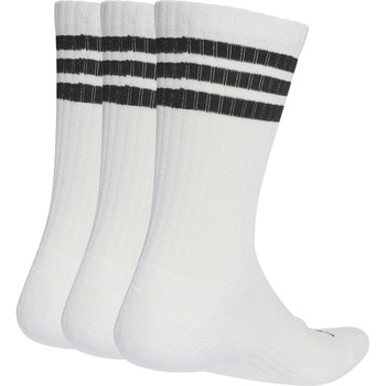 注文コード:04129567 アディダス スリーストライプス クッション スポーツウェア クルーソックス3足パック adidas - アディダス