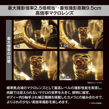 注文コード:04145701 交換レンズ M.ZUIKO DIGITAL ED 30mm F3.5 Macro - OM SYSTEM