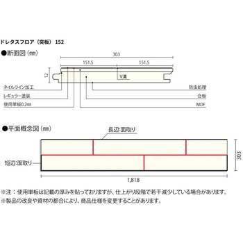 注文コード:04275298,04275271,04275167,04275228,04275246,04275149,04275219 ドレタスフロア(突板)152 - ウッドワン