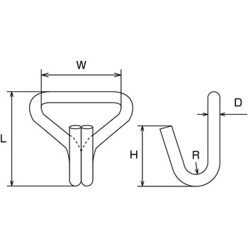 ワイヤーフックBFT型 水本機械製作所