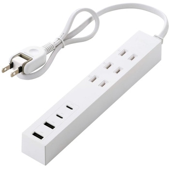 注文コード:04281467 USBタップ USB-C×2 USB-A×2 AC×3 27W - エレコム