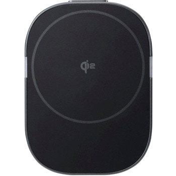 注文コード:04281476 Qi2規格対応ワイヤレス充電器 車載ホルダー マグネット吸着 15W エアコンクリップ - エレコム