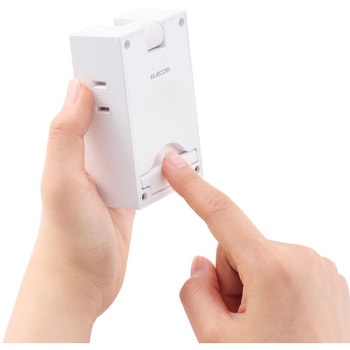 注文コード:04281571 USBタップ USB-C×2 USB-A×1 AC×3 20W 直挿し 180度スイング - エレコム